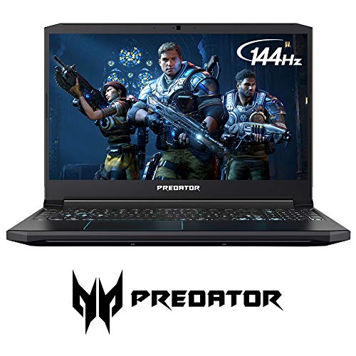 Product Cover Acer Predator Helios 300 Gaming Laptop PC, 15.6 inches Full HD 144Hz 3ms IPS Display, Intel i7-9750H, GTX 1660 Ti 6GB, 16GB DDR4, 256GB PCIe NVMe SSD, Backlit Keyboard, PH315-52-78VL