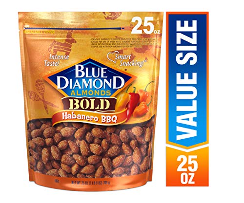 Product Cover Blue Diamond Almonds Bold Habanero BBQ Almonds, 25 Ounce