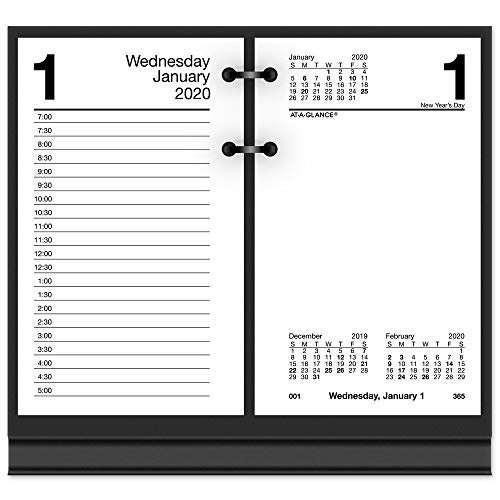 Product Cover AT-A-GLANCE 2020 Daily Desk Calendar Refill, 3-1/2