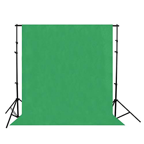 Product Cover Green 10 x 20FT/3 x 6M Opaque Photo Studio Backdrop Polyester Fabric Background for Photography (Background Only