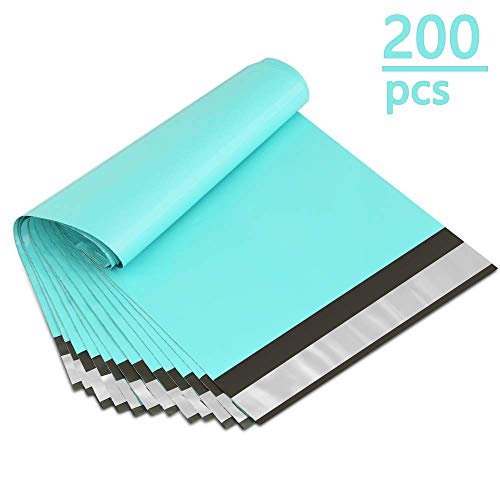 Product Cover UCGOU 6x9 Inch 200Pcs Teal Poly Mailers Premium Shipping Envelopes Mailer Self Sealed Mailing Bags with Waterproof and Tear-Proof Postal Bags
