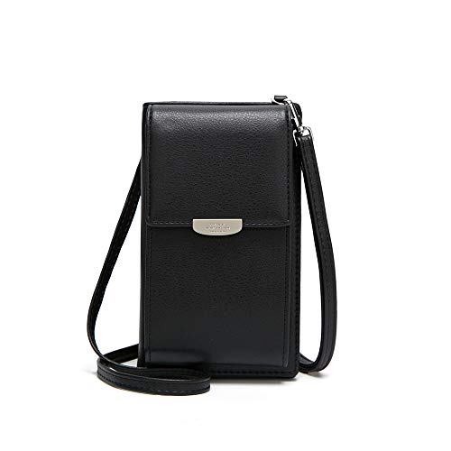 Product Cover Small Leather Shoulder Bag, Crossbody Bag CellPhone Wallet Purse Lightweight Crossbody Handbags for Women