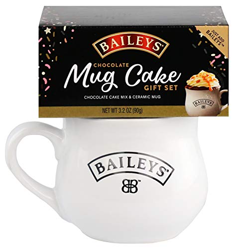 Product Cover Thoughtfully Gifts, Baileys Mug Cake, Includes Ceramic Mug and Chocolate Cake Mix