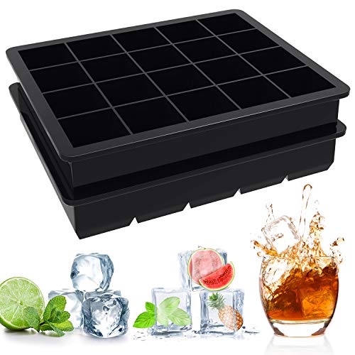 Product Cover Ouddy 2 Pack Silicone Ice Cube Trays, 1