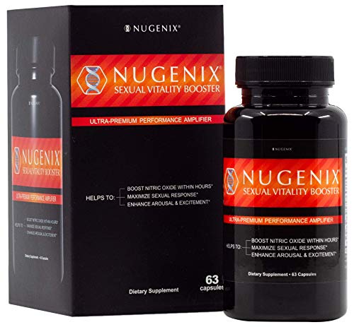 Product Cover Nugenix Sexual Vitality Booster - Ultra Premium Performance Amplifier for Men - Nitric Oxide Supplement
