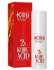 Product Cover 2% Kojic Acid Facial Cream - Natural Skin Lightening for Hyperpigmentation, Dark Spots, Scars, Discoloration, Melasma, Freckle & Brightening Face Moisturizer 1.06 Fl. Oz