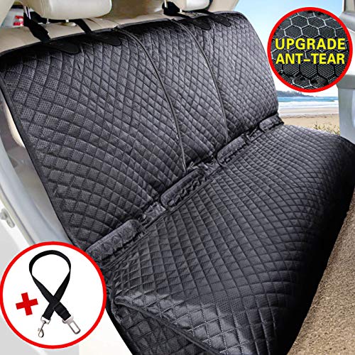 Product Cover Vailge Bench Dog Seat Cover for Back Seat, 100% Waterproof Dog Car Seat Covers, Heavy-Duty & Nonslip Back Seat Cover for Dogs,Washable & Compatible Pet Car Seat Cover for Cars, Trucks & SUVs