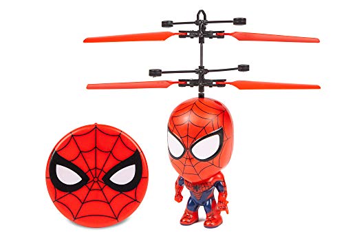 Product Cover Spider-Man 3.5 Inch Flying Figure IR UFO Big Head Remote Control Marvel Helicopter