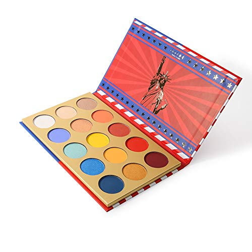 Product Cover Eyeshadow Palette Docolor 15 Color Eye Shadow Matte Glitter Highly Pigmented Professional Makeup Eye Shadow Powder Long Lasting Waterproof Cosmetic Eye Shadow Palette