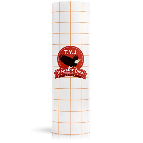 Product Cover T.Y.J Transfer Tape for Vinyl, Paper Roll 12