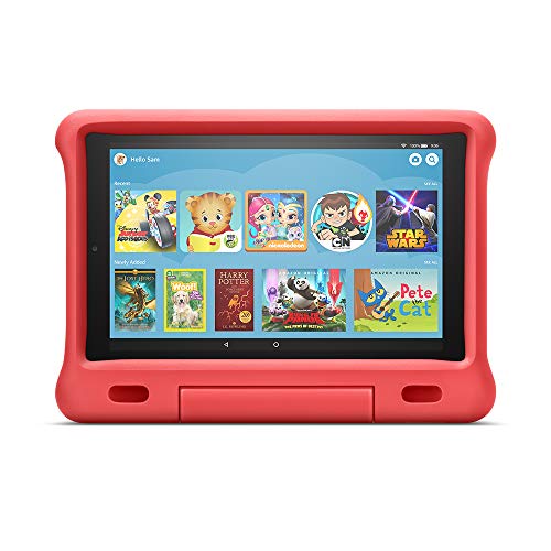 Product Cover Kid-Proof Case for Fire HD 10 Tablet (Compatible with 7th and 9th Generations, 2017 and 2019 Releases), Red