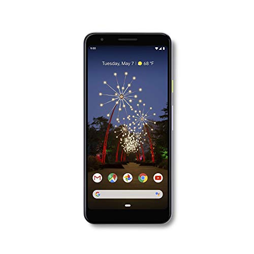 Product Cover Google - Pixel 3a with 64GB Memory Cell Phone (Unlocked) - Purple-ish