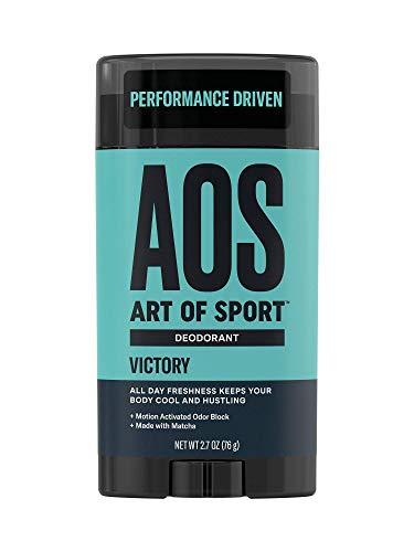 Product Cover Art of Sport Men's Deodorant Clear Stick, Victory Scent, Aluminum Free, Made with Matcha, 2.7oz