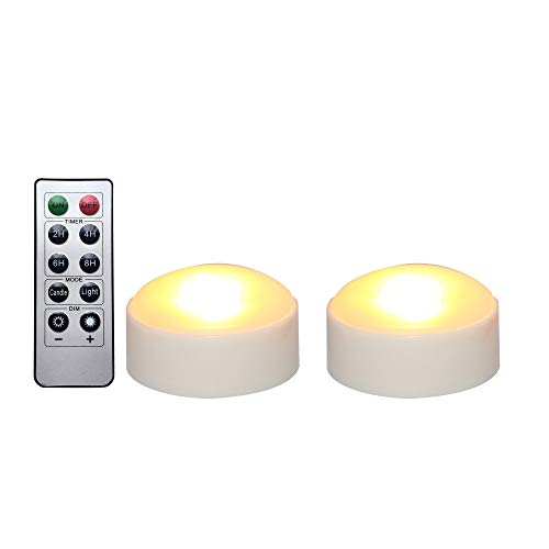 Product Cover Candle Choice Remote Pumpkin Lights Jack- O'-Lanterns LED Candle Battery Operated Halloween Decor Set of 2, White