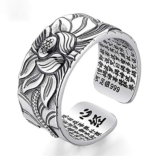 Product Cover BALMORA 925 Sterling Silver Band Rings for Women Mother Gifts Open Adjustable Ring Jewelry