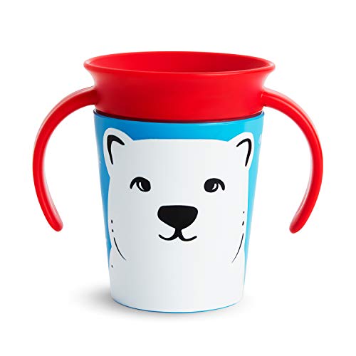 Product Cover Munchkin Miracle 360 WildLove Trainer Cup, 6 Oz, Polar Bear