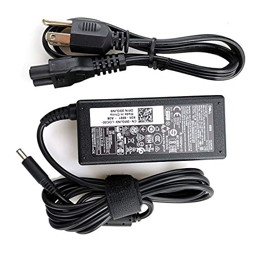 Product Cover New Dell Original Inspiron Laptop Charger 65W watt 4.5mm tip AC Power Adapter(Power Supply) with Power Cord for Inspiron 13 14 15,3000 5000 7000 Series,5558 5755 3147 7348-2in1 5555 5559,0G6j41 0MGJN