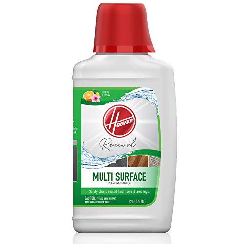 Product Cover Hoover Renewal Multi Surface Floor Cleaner, Concentrated Cleaning Solution for FloorMate Machines, 32oz Formula, AH30428, White