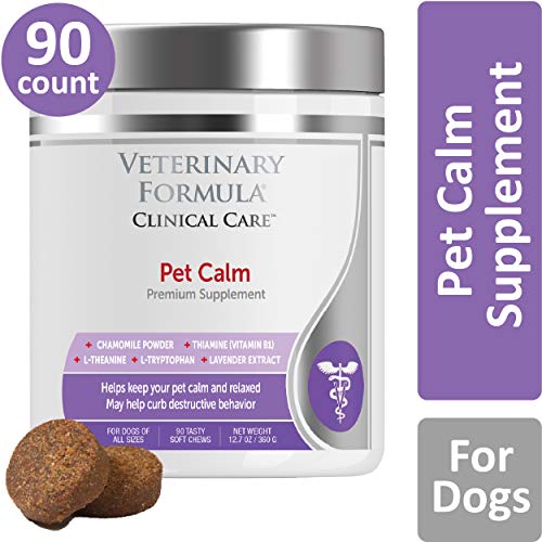 Product Cover Veterinary Formula Clinical Care Premium Dog Supplement, Pet Calm, 90 Soft Chews - Clinically Proven Dog Supplement, for Dogs