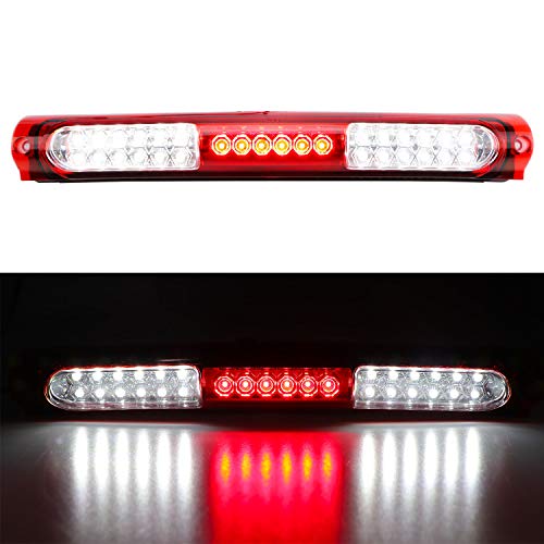 Product Cover for 1997-2003 Ford F150 / 2004 Heritage LED 3rd Third Brake High Mount Light Cargo Light Stop Lamp (Red)