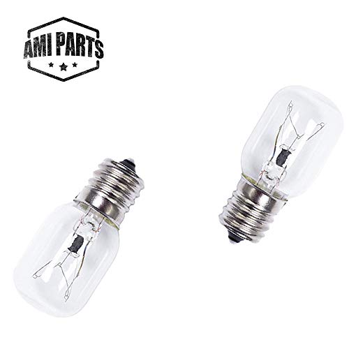 Product Cover AMI PARTS 8206232A Bulb 40w 125v Microwave Oven Light Replacement Part for Whirlpool Kenmore Maytag Microwave (2pc)