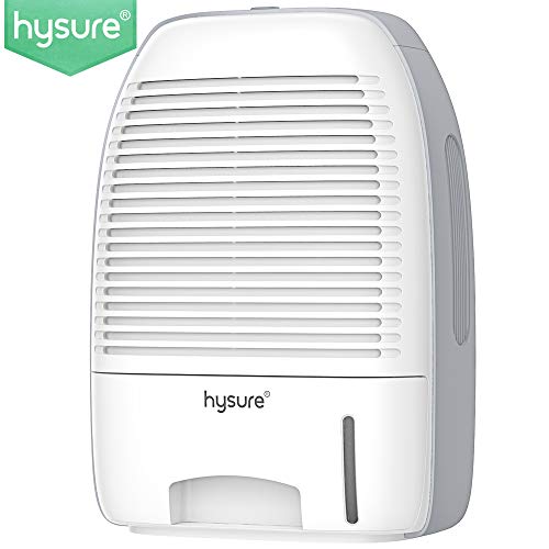 Product Cover Hysure Portable Mini Dehumidifier 2200 Cubic Feet Electric Safe Dehumidifier for Bedroom, Home, Crawl Space, Bathroom, RV, Baby Room