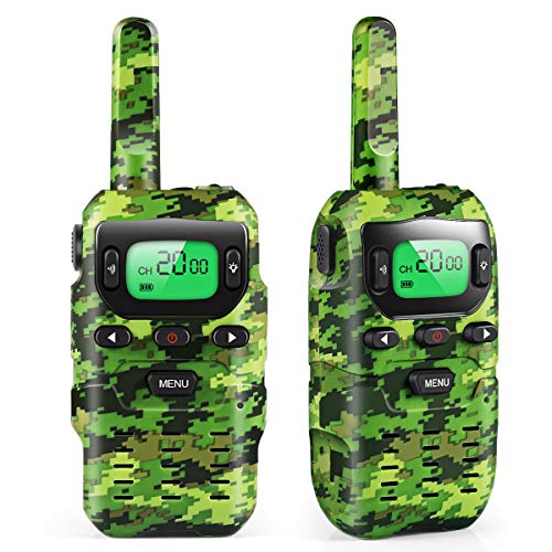 Product Cover Car Guardiance Walkie Talkies for Kids, Toys for 3-12 Years Old Boys 22 Channel 3 Mile Long Range Kids Toys and Kids Walkie Talkies, and Top Toys for for 3 4 5 6 7 8 9 Year Old Boy and Girls