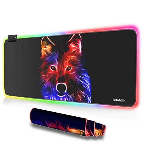 Product Cover BUANIIH RGB Gaming Mouse Pad Large (31.49