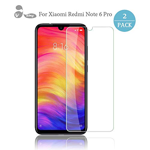 Product Cover Akimy for Xiaomi Redmi 7 / Redmi Note 7 / Redmi Note 7 Pro Screen Protector Tempered Glass [2-Pack]