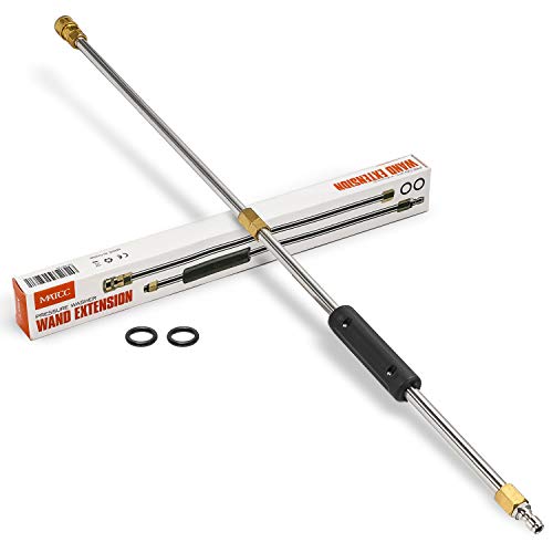 Product Cover MATCC Pressure Washer Extension Wand, Model MP001, 33In 4000 PSI High Pressure Replacement Lance Power Washer Lance for 1/4'' Quick Connect