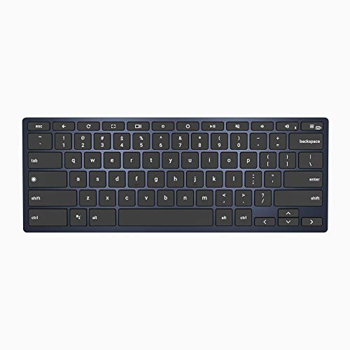 Product Cover Brydge C-Type Wireless/USB Wired Desktop Keyboard for Chrome OS | Built-In Google Assistant Key & Dedicated Chrome OS Keys | Rechargeable Long Lasting Battery | Dual Connectivity (USB-C + Bluetooth 4.
