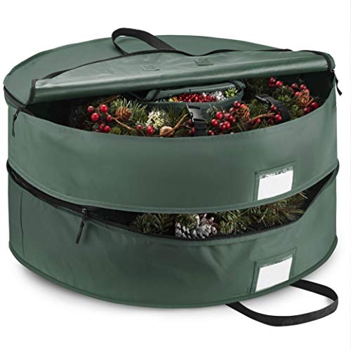 Product Cover Duplex Premium Christmas Wreath Storage Bag 30