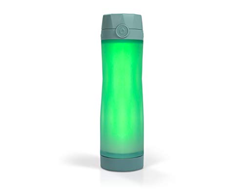 Product Cover Hidrate Spark 3 Smart Water Bottle, Tracks Water Intake and Glows to Remind You to Stay Hydrated, BPA Free, 20 oz, Storm