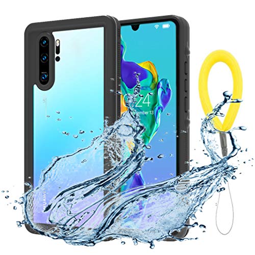 Product Cover Anyos Compatible P30 Pro Case, Waterproof Case IP68 Certified Full Body Heavy Duty Shockproof Rugged Cover Built-in Screen Protector
