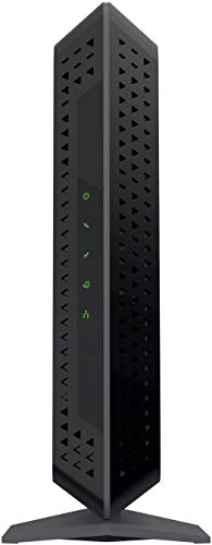 Product Cover NETGEAR Cable Modem CM600 - Compatible with All Cable Providers Including Xfinity by Comcast, Spectrum, Cox | for Cable Plans Up to 400 Mbps | DOCSIS 3.0 (Renewed)
