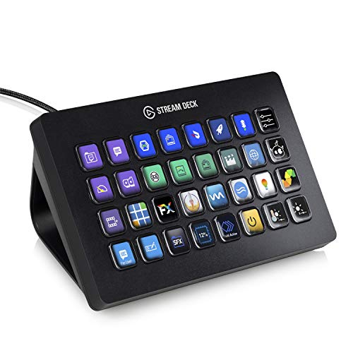 Product Cover Elgato Stream Deck XL - Advanced Stream Control with 32 customizable LCD keys, for Windows 10 and macOS 10.13 or later