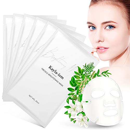 Product Cover Kayla-Ism Facial Mask | Repairing Skin in 28 days | Collagen Mask Sheet with Jasmine essence| Long last Moisturizing Face Mask | Anti Aging Brightening Face Sheet Mask | Natural Face Mask Pack