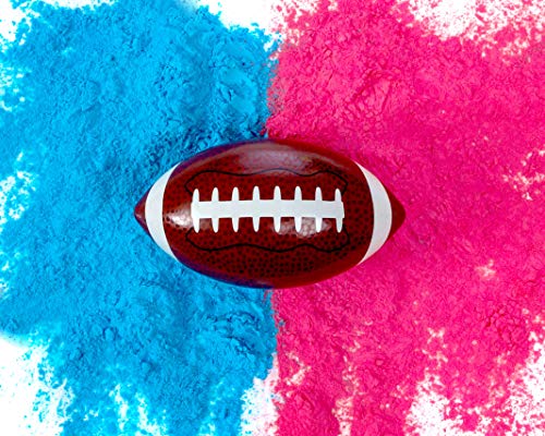 Product Cover Gender Reveal Football | Blue and Pink Powder Kit | Gender Reveal Party Supplies | Ultimate Party Supplies