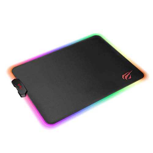 Product Cover Havit RGB Gaming Mouse Pad (13.8X9.8 Inch) Soft Non-Slip Rubber Base Mouse Mat for Laptop Computer PC Games