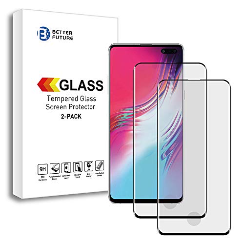 Product Cover Better Future Glass S10 5G Screen Protector［Solution for Ultrasonic Fingerprint］3D Tempered Glass for Samsung Galaxy S10 5G