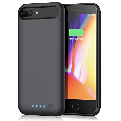 Product Cover Battery Case for iPhone 6s Plus/ 6 Plus/ 7 Plus/ 8 Plus 8500mAh,Portable Charger Case Rechargeable Charging Case, Battery Pack Cover Power Bank for 6s Plus/ 7 Plus/ 8 Plus (5.5 inch)