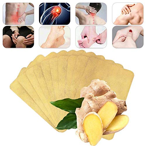 Product Cover 50Pcs Herbal Ginger Patch, Promote Blood Circulation, Relieve Pain and Improve Sleep, Joint Pain