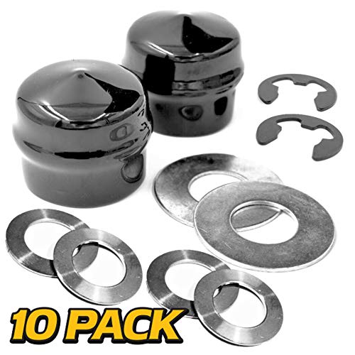 Product Cover HD Switch Wheel Hardware Kit Replaces Husqvarna Craftsman AYP Poulan Huskee Jonsered 532188967 532121749 812000029 121748X 121749X 583512801 532436874 - Thrust Washers Washers E-Clips & Hub Caps