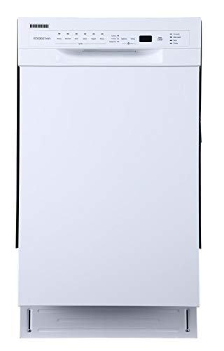 Product Cover EdgeStar BIDW1802WH 18 Inch Wide 8 Place Setting Energy Star Rated Built-In Dishwasher