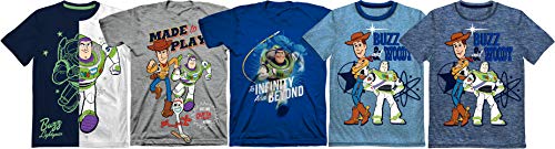 Product Cover IML Boys Toy Story T-Shirt - Buzz Lightyear Sherrif Woody Tee | Choose from 5 Designs