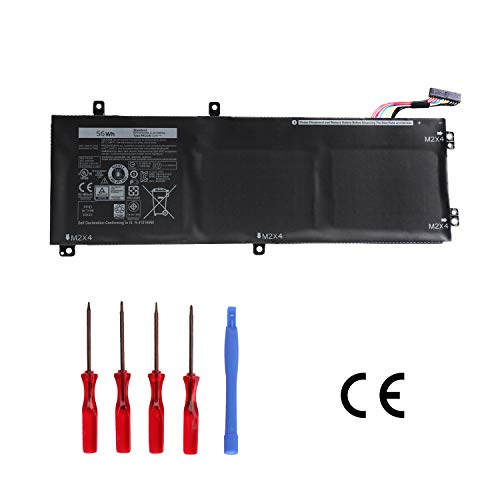 Product Cover Ouside RRCGW Laptop Battery (56Wh) Compatible with DELL XPS 15 9550, Precision 5510 Series