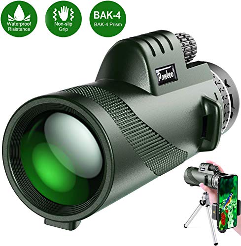 Product Cover Pankoo Monocular Telescopes 40x60 High Power Prism Monocular HD Dual Focus Scope for Bird Watching,Wildlife,Traveling,Concert,Sports Game,Gifts for Adults with Phone Adapter&Tripod