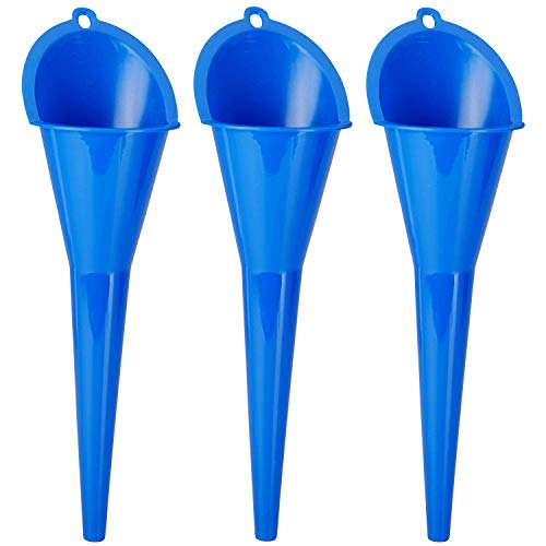 Product Cover KarZone All Purpose Automotive Funnels - 3 Pack - Oil, Gas, Lubricants and Fluids