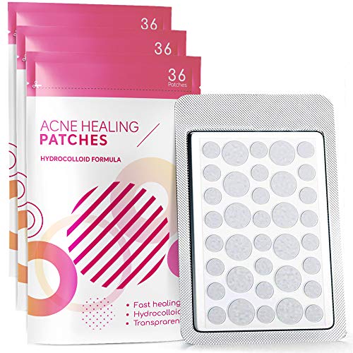Product Cover OHeal Acne Pimple Master Patch 108 dots - Absorbing Hydrocolloid Blemish Spot Skin Treatment (108 Patches, 3Pack)