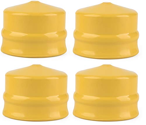 Product Cover Mission Automotive 4-Pack Axle Cap Bearing Cover - Compatible with John Deere - for Lawn Mower and Lawn Tractor- Compare to M143338 